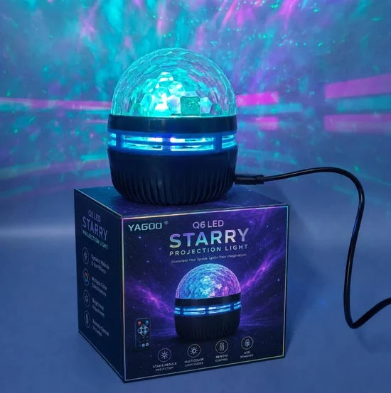 ✨ YAGOO® 360° Smart Holographic Starry Sky Projector ✨