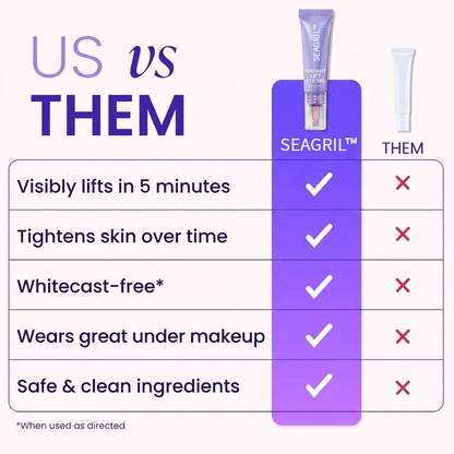 Erase Eye Bags in Minutes — SEAGRIL Eye Cream Look Refreshed Instantly ⚡Flash Sale🔥