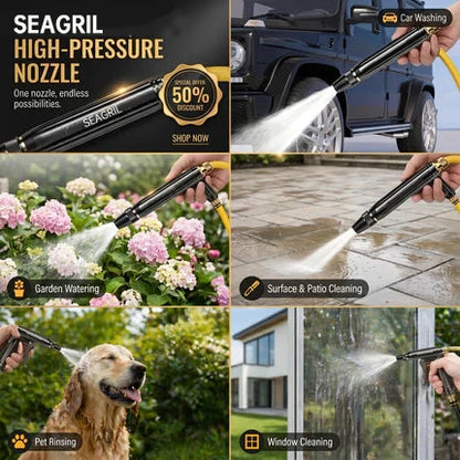 🔥Limited-time event, buy more get more free. - Home High-Pressure Car Wash Water Gun
