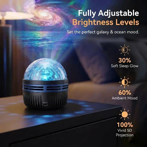 ✨ YAGOO® 360° Smart Holographic Starry Sky Projector ✨